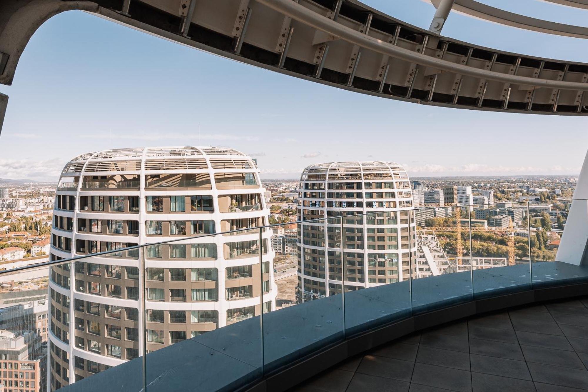 Apartman Skau In Sky Park 22 Floor 1 Tower Panoramic View Free Parking Pozsony